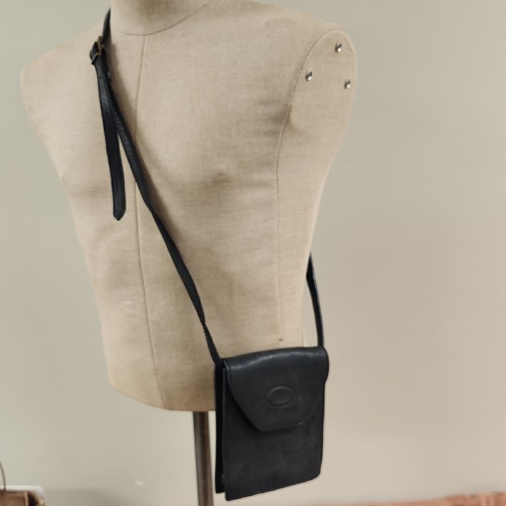 Vintage Barberinis Leather Shoulder Purse Italy